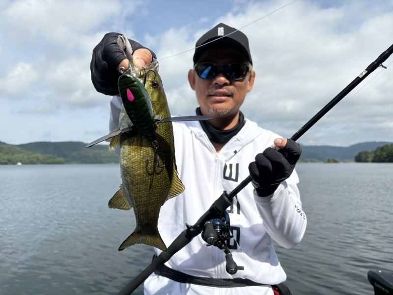 桧原湖スモールマウスバス・プリスポーン攻略タックル 高梨ガイド